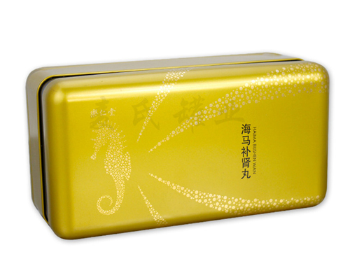 高檔海馬補腎丸鐵盒