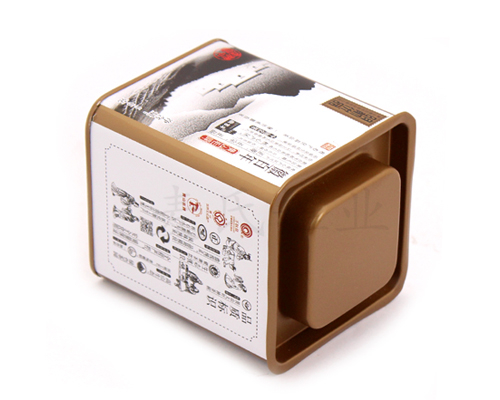 方形黃山毛峰茶葉鐵罐 方形黃山毛峰茶葉鐵罐