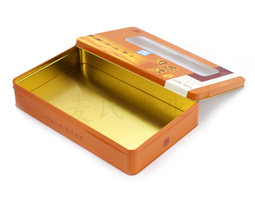 創(chuàng)意開(kāi)天窗金鎖陽(yáng)金屬包裝禮品盒